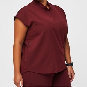 Figs scrub top Large